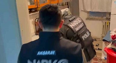 Aksaray'da narkotik ekiplerinden 6 operasyon, 13 tutuklama