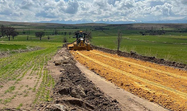 Aksaray'da stabilize yollarda bakım çalışmaları başladı