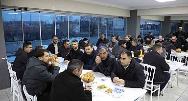 Alaca Belediyesi personelleri iftar programında buluştu