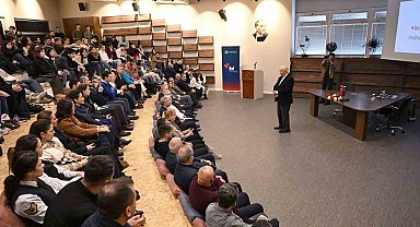 Ali Saydam öğrencilere iletişimin altın kurallarını anlattı