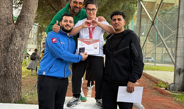 Aliağalı özel sporcular Türkiye finallerinde