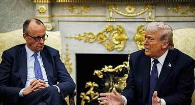 Almanya Başbakanı Merz, Beyaz Saray'da Trump ile bir araya geldi