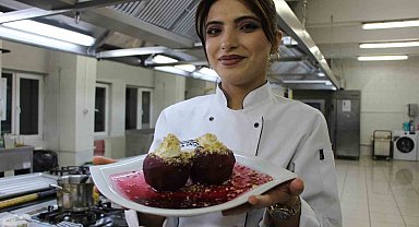 Amasya'da 2 bin yıldır yetiştirilen meyveden yapılan tatlı: Elma tatlısı