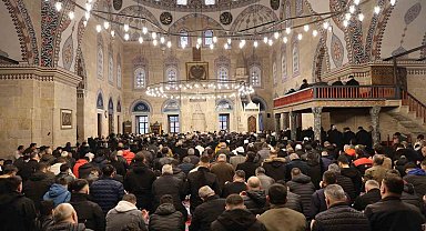 Amasya'da Sultan II. Bayezid Camii'nde bayram namazı kılındı
