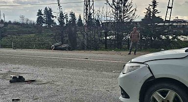 Antakya'da otomobille çarpışan motosikletin sürücüsü hayatını kaybetti