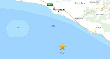 Antalya Körfezi'nde 4,1 deprem