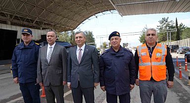 Antalya'da bayramda 43 uygulama noktasında 3 bin 217 personel görev başında