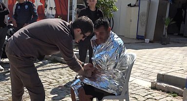 Antalya'da denize açıldığı kano devrildi, suda 3 saat kurtarılmayı beklerken imdadına deniz polisi yetişti