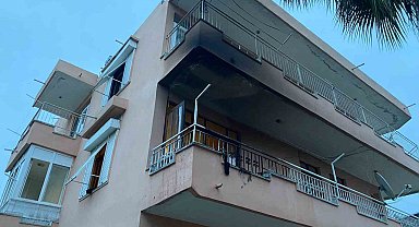 Apartman dairesinde yangın: 1 kişi dumandan etkilendi