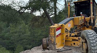 Aşırı basınçla fırlayan lastiğin çarptığı kadın uçurumdan düşerek hayatını kaybetti