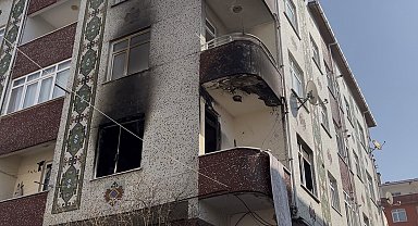 Ataşehir'de madde bağımlısı genç kendi evini ateşe verdi