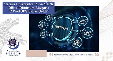 Atatürk Üniversitesi ATA-AÖF'te dijital dönüşüm rüzgârı: "ATA-AÖF'e bahar geldi"