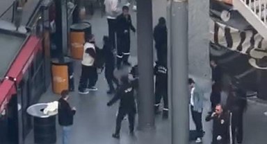 AVM'de iki grup arasında kavga: Güvenlik müdahale etti