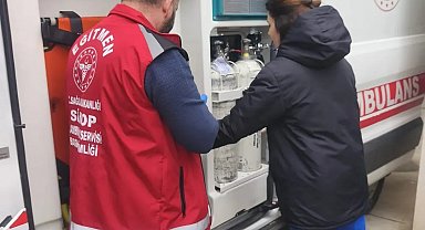 Ayancık'ta sağlık çalışanlarına teknik eğitim desteği