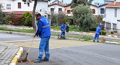 Aydın Büyükşehir Belediyesi'nin kent genelindeki çalışmaları sürüyor