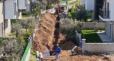 Aydın Büyükşehir'den Davutlar'da altyapı yatırımı