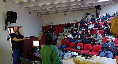 Aydın Devlet Hastanesi'nde personele acil durum ve afet eğitimi verildi