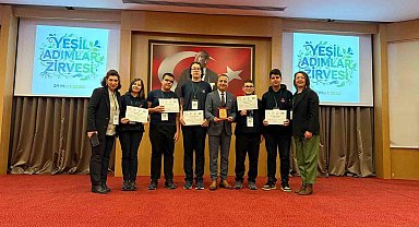 Aydın Lisesi'nden Yeşil Adımlar Zirvesi'nde başarılı temsil