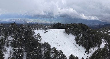 Aydın'a bahar ayında kış sürprizi