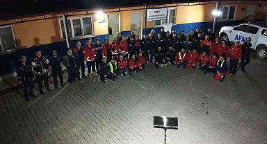 Aydın'da depreme hazırlık tatbikatında ekipler koordinasyonu sahada test etti