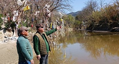 Aydın'ın içme suyunu karşılayacak Sarıçay'da kirlilik alarmı
