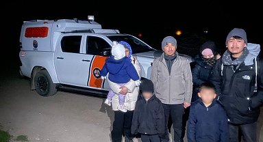 Ayvacık'ta 7 kaçak göçmen yakalandı