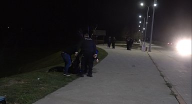 Bafra'da alkollü kadın ekipleri alarma geçirdi