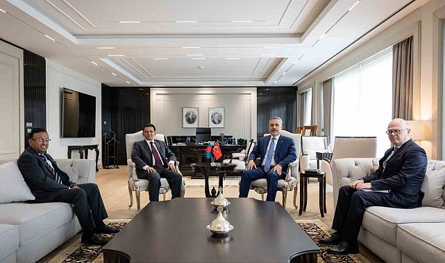 Bakan Fidan, Bangladeş Dışişleri Bakanı Rahman ile bir araya geldi