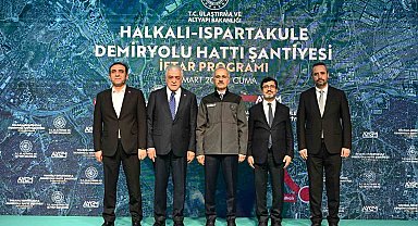 Bakan Uraloğlu: "Halkalı-Ispartakule Hattı'nda sene sonuna kadar yapım çalışmalarını bitirip sene başında test çalışmalarımıza başlayacağız"