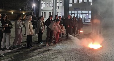 Bala Hatun Yurdu'nda afet tatbikatı