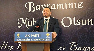 Balıkesir'de AK Parti bayramlaştı