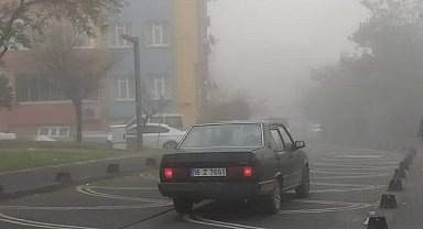 Balıkesir'de sis etkili oluyor