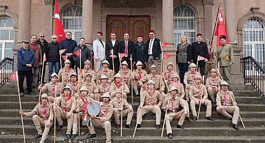 Balıkesirli keşşaflar cepheye uğurlandı