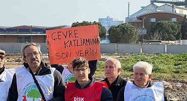 Bandırma'da 'ÇED olumlu' raporu verilen kimyasal tesise tepki