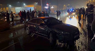 Bartın'da 4 araçlı zincirleme kaza: 2 yaralı