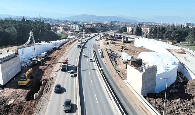 Başiskele Kavşağı projesinin yüzde 54'ü tamamlandı