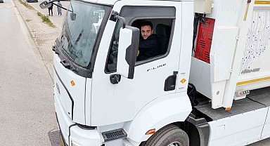 Başiskele'de elektrikli çöp kamyonu dönemi başlıyor