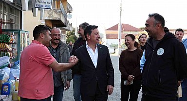 Başkan Aras Bafa'da halkla buluştu