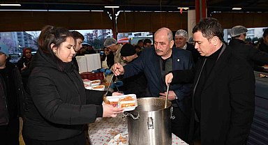 Başkan Aydın, Hamitler'de "Gönül Sofrası"nda vatandaşlarla buluştu