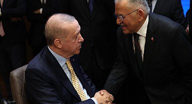 Başkan Büyükkılıç, iftarda Cumhurbaşkanı Erdoğan'la görüştü