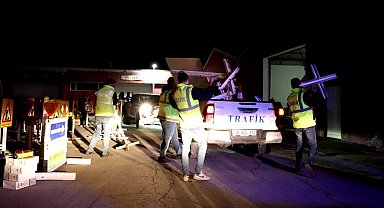 Başkan Büyükkılıç: "Kartal Kavşağı'nda gece yarısı start verildi"