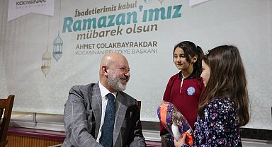 Başkan Çolakbayrakdar: "Hemşehrilerimizin huzurlu bir bayram geçirmeleri için çalışıyoruz"