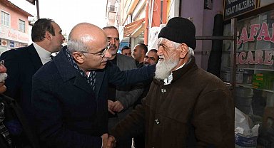 Başkan Er Arapgir'e müjde: "Çarşı meydanının altyapısını tamamladık"