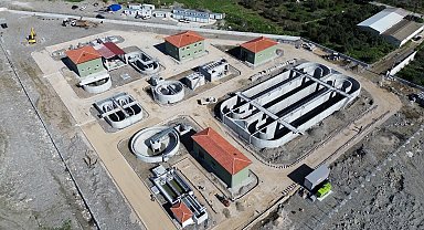 Başkan Erol, Atıksu Tesisi inşaatını inceledi