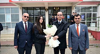 Başkan Geçit öğrencilerle buluştu: "Hedefiniz olsun, çok çalışın"