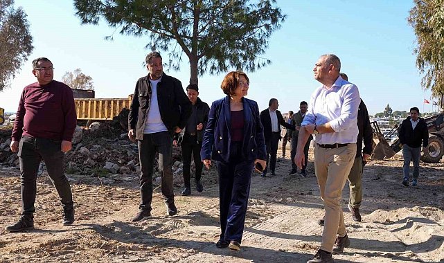 Başkan Gençay: "Mavişehir'de Atatürk Kültür ve Yaşam Alanı hızla yükseliyor"