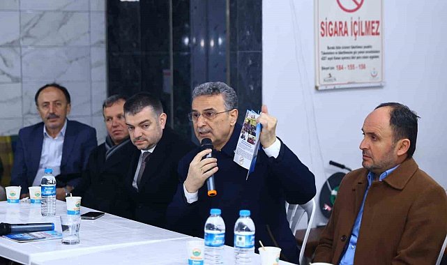 Başkan İhsan Kurnaz, 24 mahallede vatandaşla buluştu