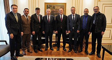 Başkan Kahveci'den şehirler arası iş birliği için önemli görüşme