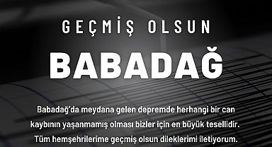 Başkan Kumral; "En büyük tesellimiz can kaybı olmaması"