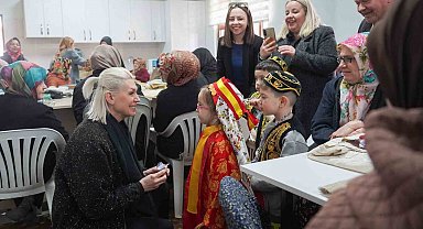 Başkan Subaşı mukabele programına katılan kadınlarla bir araya geldi